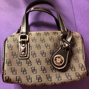 Vintage Dooney & Bourke Mini Signature Satchel